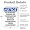 Signmission No Hunting Fishing Or Trespassing OSHA Notice Sign, Aluminum, 7in W x 10in L, 2PK OS-2PACK-NS-A-710-V-14663 - alternate 2